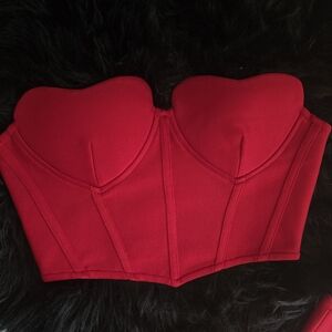 Heart corset top